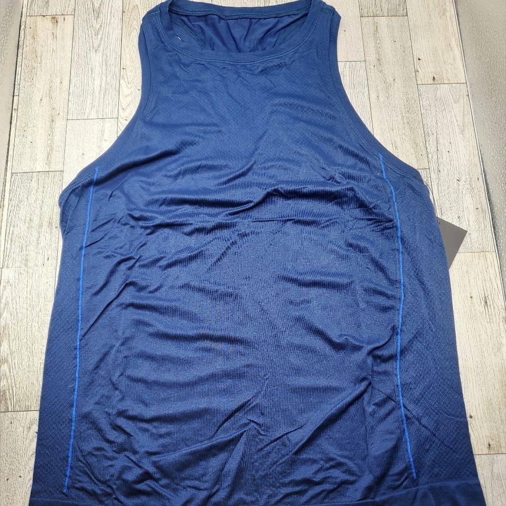 🆕 FOURLAPS 4 LAPS MIDNIGHT BLUE PURPOSE ATHLETIC TANK XS/S